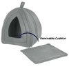 Pet Adobe Pet Adobe Igloo Style Pet Tent for Cats, Gray 929180PHC